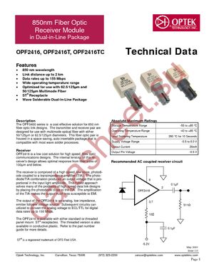 OPF347B datasheet  